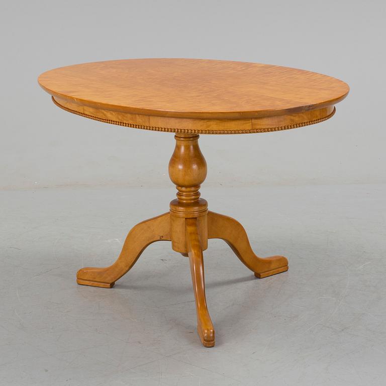 A birch coffee table by Henry Boberg, Gränna, early 1990´s.