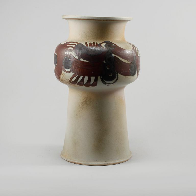 GOLVVAS, stengods, Lisa Larson, Gustavsberg, 1900-talets andra hälft.