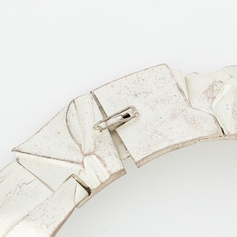 Björn Weckström, collier "Poema", sterlingsilver, Lapponia, Finland 1994.