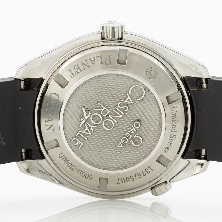 Omega, Seamaster, Planet Ocean 600M, Casino Royale, wristwatch, 45 mm.