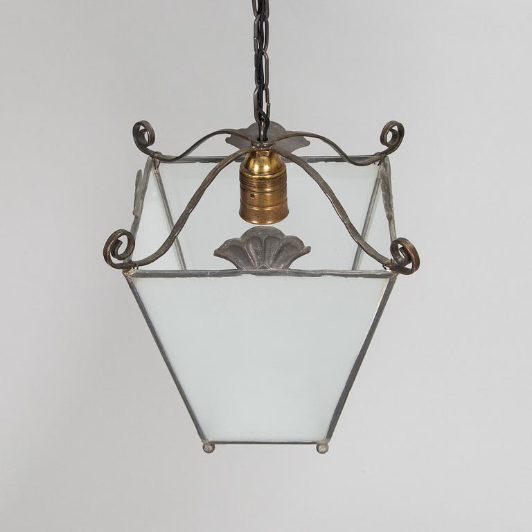 Taklampa / taklykta, troligen Böhlmarks, Sverige 1930-tal.