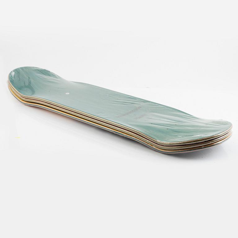 Jockum Nordström & Disagreee, skateboarddeck, 3 st, Disagree Skateboards, Sverige, 2000-tal.
