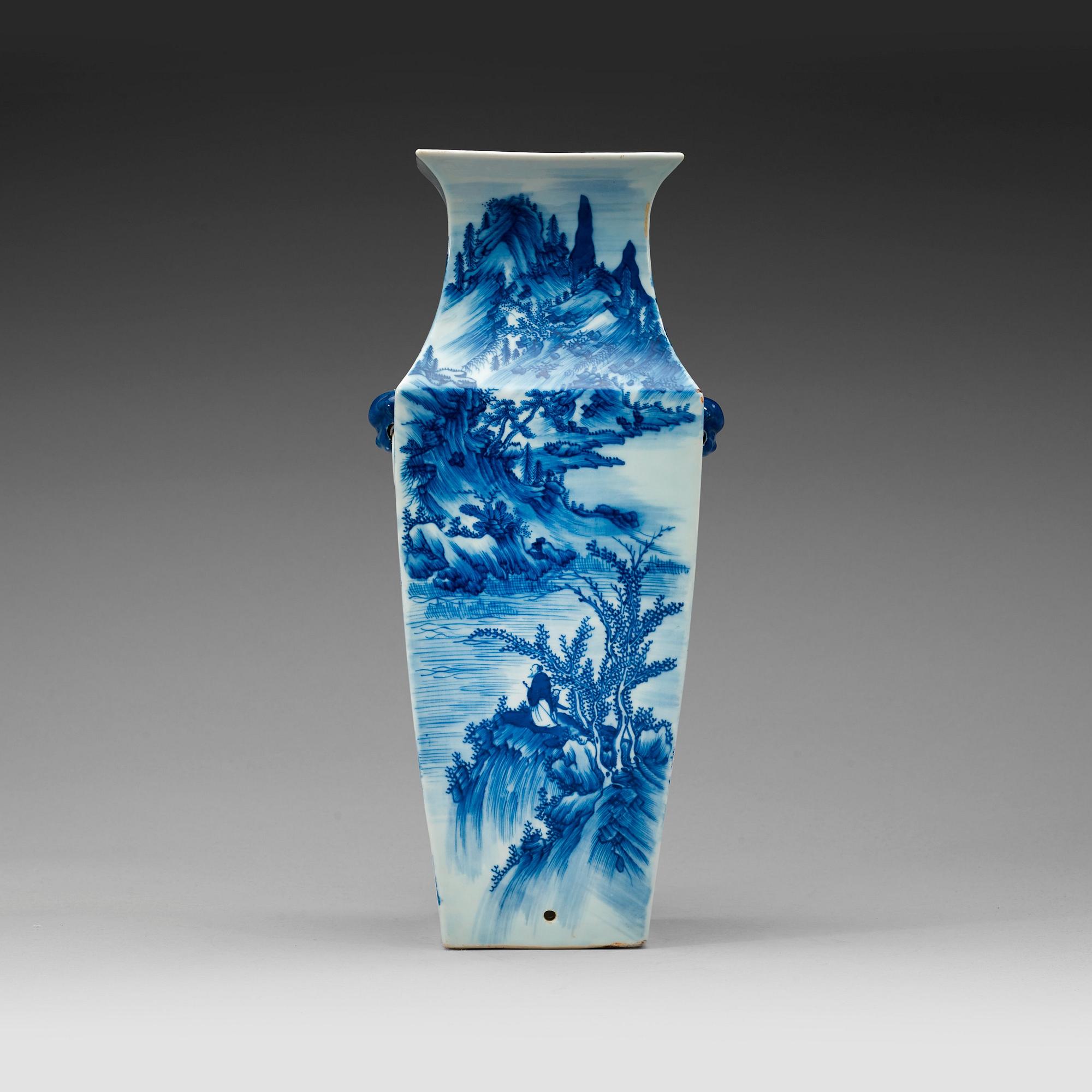 VAS, porslin, Qingdynastin 1800-tal.