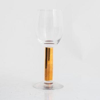 Gunnar Cyrén, glasses, 10 pcs, "Nobel", Orrefors.