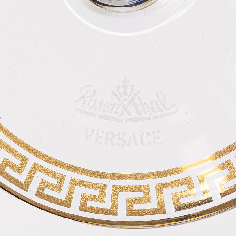 Versace, an 18 piece 'Medusa' glass service, Rosenthal, Germany.