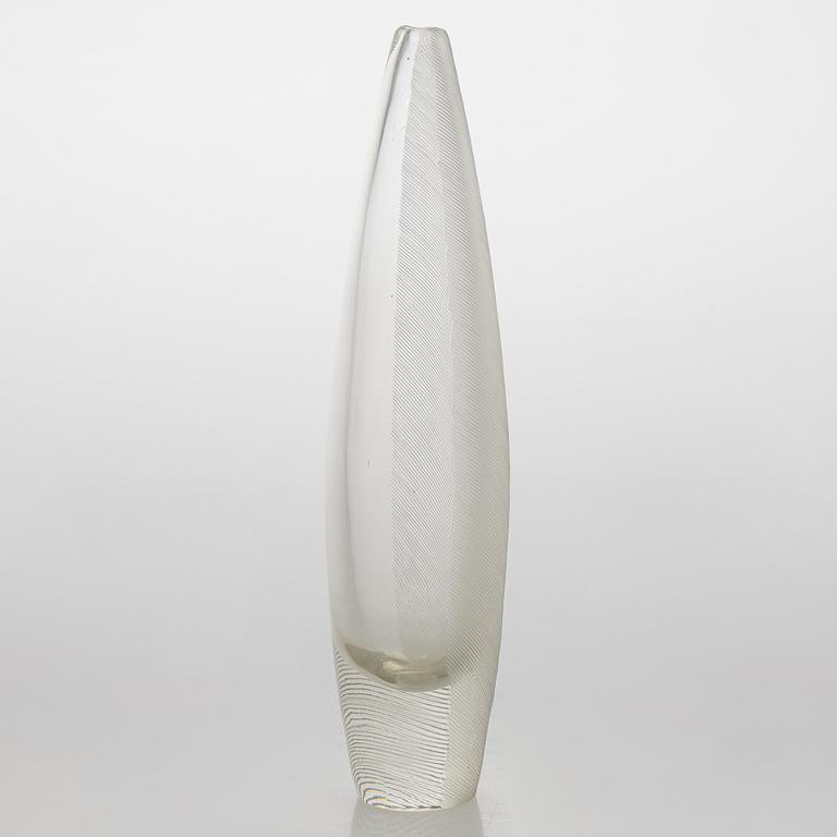 Tapio Wirkkala, A 'Sulka' Glass Vase, signed Tapio Wirkkala iittala -58.