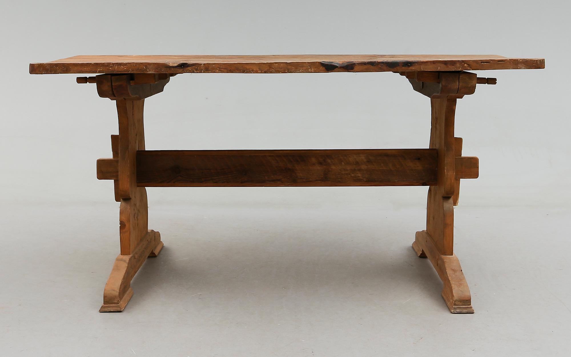 BOCKBORD, allmoge, 1800-tal.