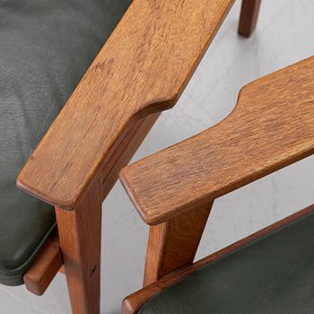Ingemar thillmark, a pair of 'Axamo' armchairs, OPE Möbler, 1960s.