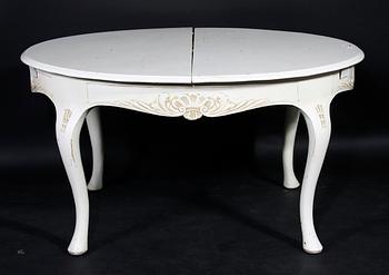 MATSALSGRUPP, 10 delar, rokokostil, tidigt 1900-tal.