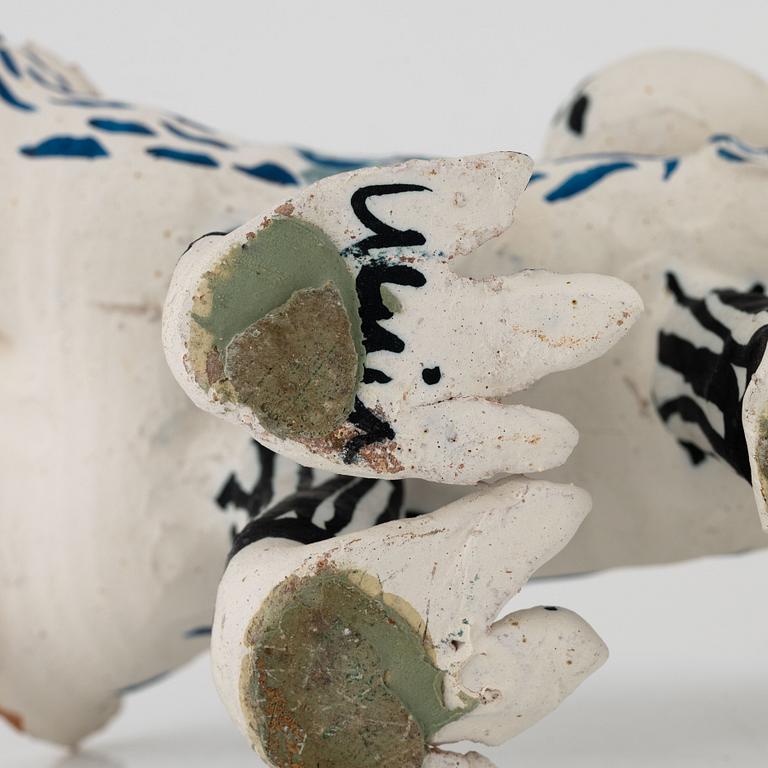 Ulrica Hydman-Vallien, skulptur, lergods, signerad Ulrica.