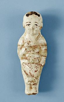 A Cizhou figure of an infant, Song/Yuan dynasty.