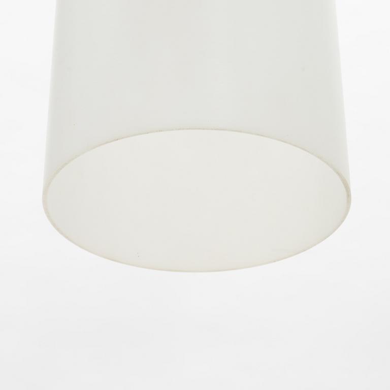 Uno & Östen Kristiansson, a pair of acrylic and oak ceiling lights, Lucus, Vittsjö.