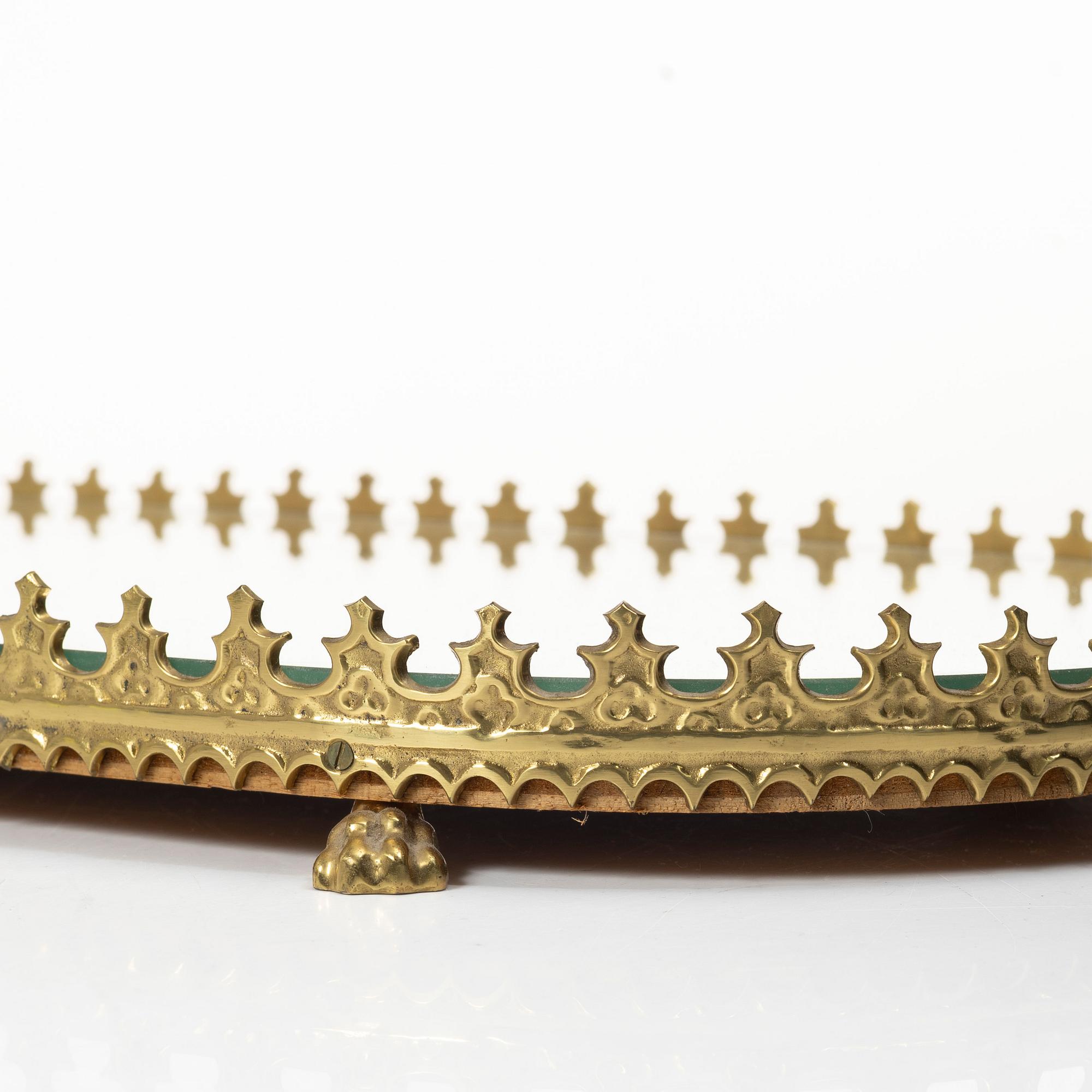 A table plateau, mid-20th Century.