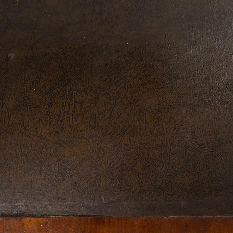 A writing desk by Gustaf L Sahlholm, Stockholm, circa 1900.