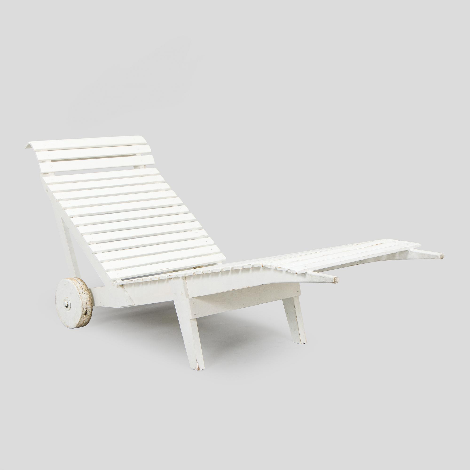 Aino Aalto, aurinkotuoli,  Artek 1900-luvun loppupuoli.