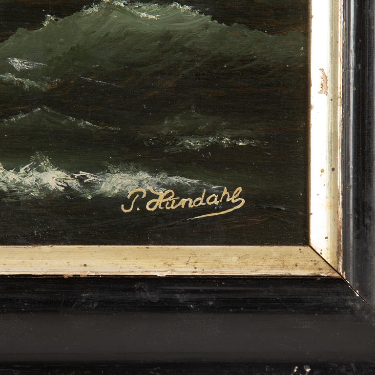 P Hundahl, Toppsegelskonaren "Cecile" af Aeresköping.