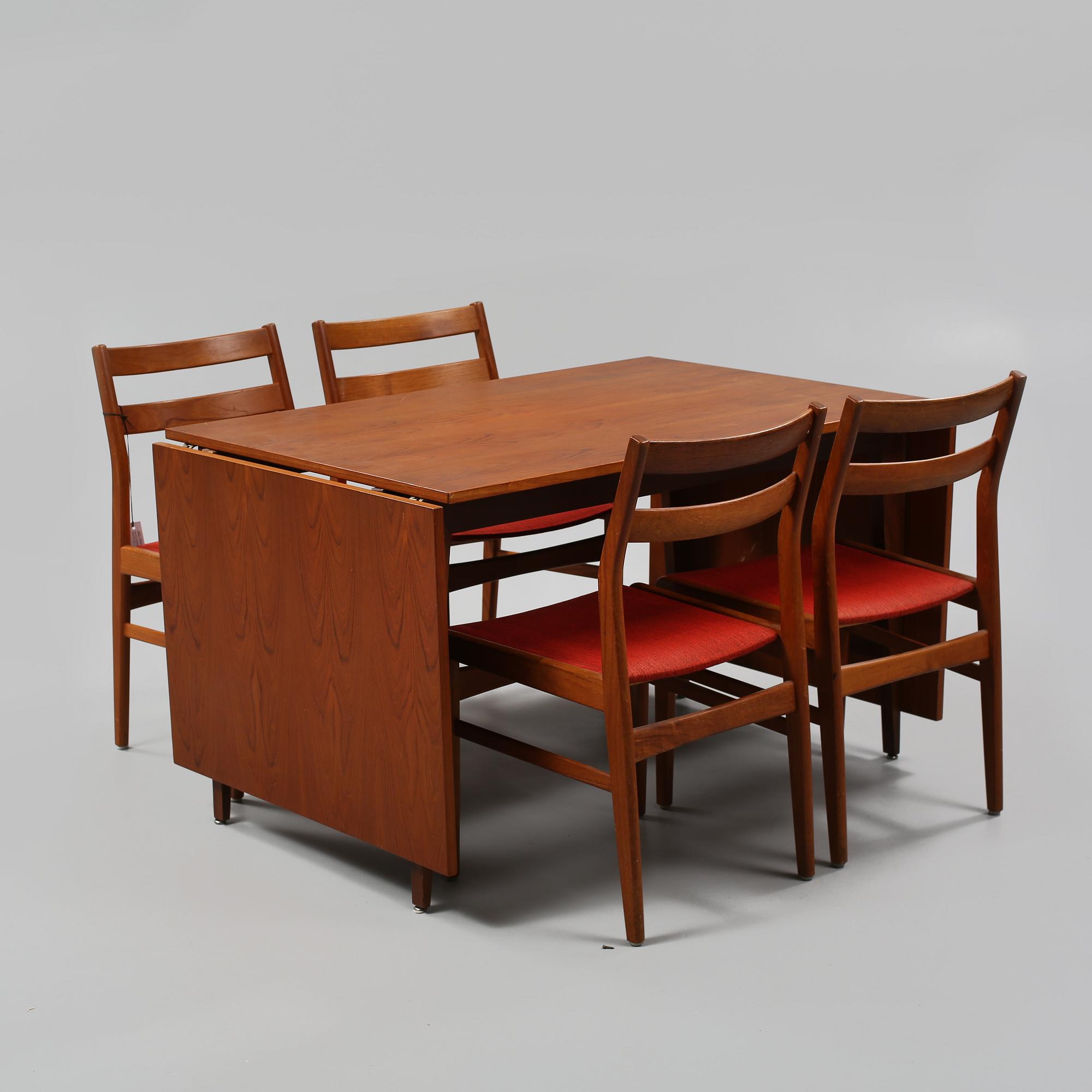 MATSATSGRUPP, 5 delar, 1950/60-tal.