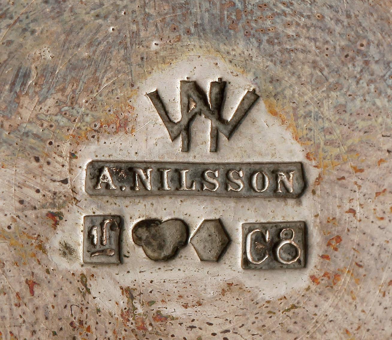 SKÅL, silver, Wiwen Nilsson Lund 1929. Vikt ca 260 gram.