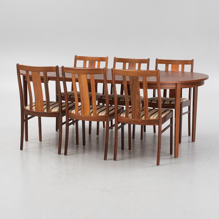 Matgrupp, 7 delar, 1960/70-tal.