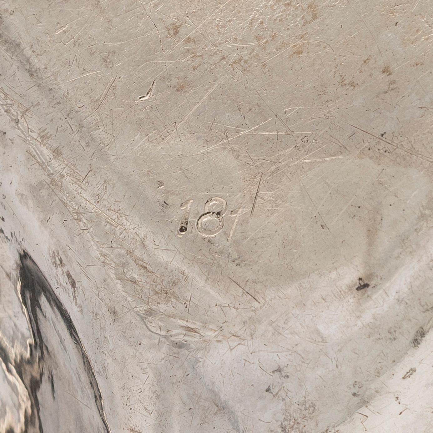 Praktskål, silver, Wien, Österrike-Ungern 1840.