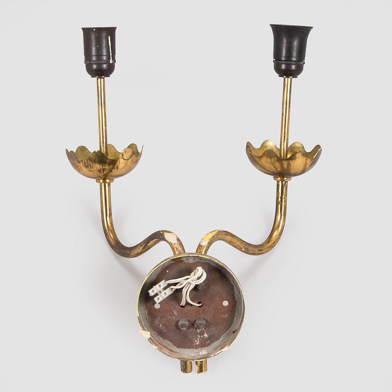 Vägglampa, 1900-talets mitt.