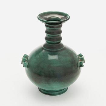 An earthenware vase, Upsala Ekeby, first half of the 20th century.