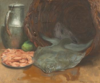 Robert Thegerström, "Fiskar och räkor" (Fish and Shrimp).