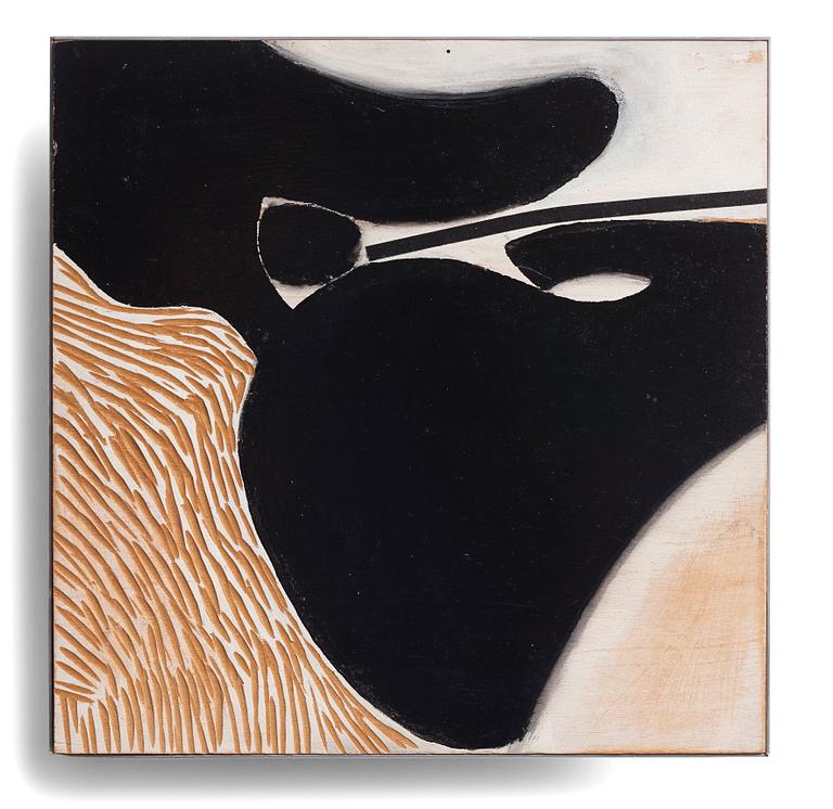 Victor Pasmore, "Black Development, No. 70 (Maquette)".