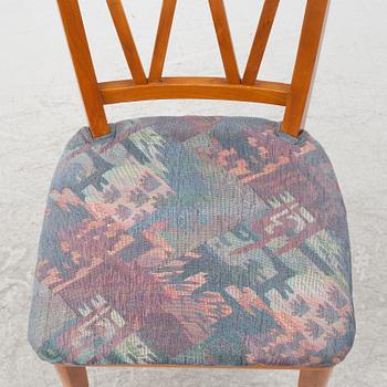 Carl Malmsten, eight 'Pyramid' chairs, second part of the 20th century.