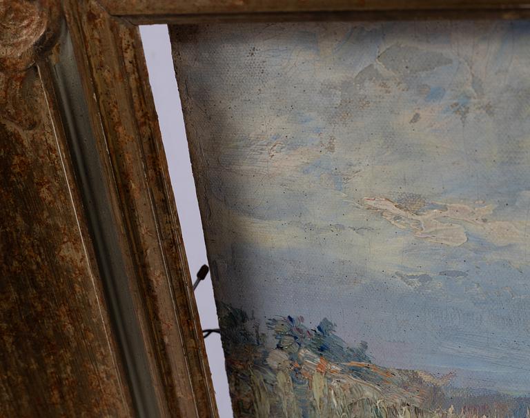 Anshelm Schultzberg, "Fälten mellan Gréz och Bourron".