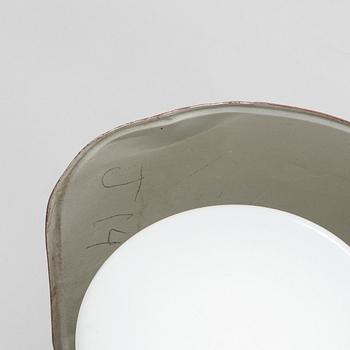 Paavo Tynell, A set of four model 7307 wall lamps / outdoor lighting for Idman. Mid-20th century.