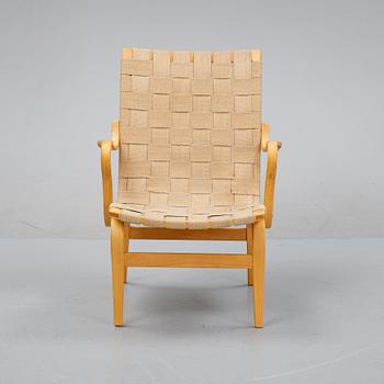 Bruno Mathsson, an 'Eva' easy chair, Firma Karl Mathsson, Värnamo, 1976.