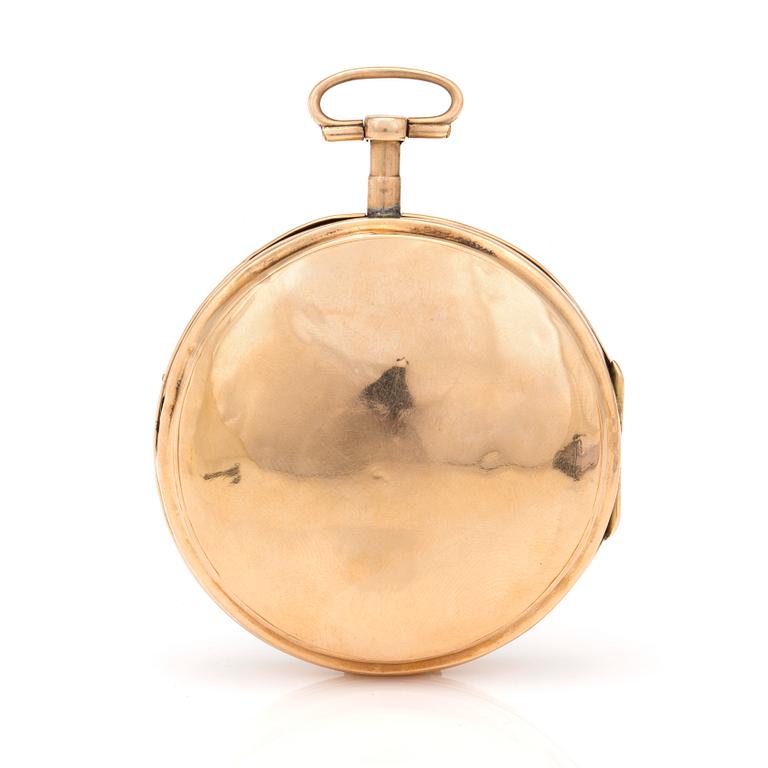 POCKET WATCH, 54 mm, signed "Breguet a Paris".