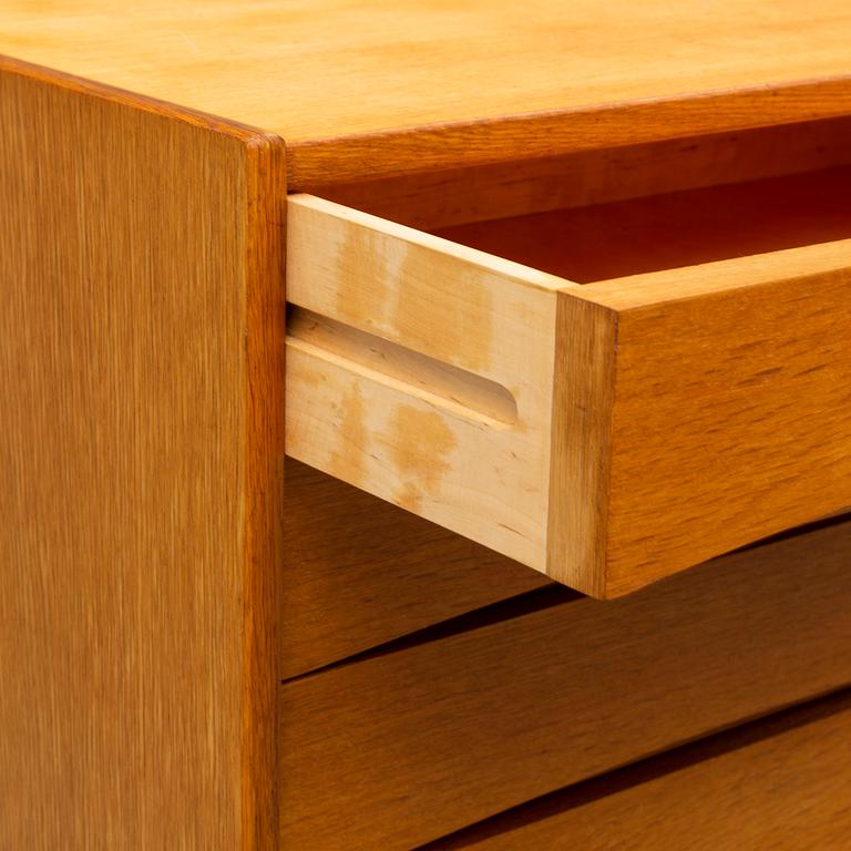 a 1960's oak sideboard by Er4ik Wörtz for Ikea.