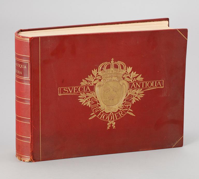 BOK, "Svecia antiqua et hodierna",  Wahlström och Widstrand Stockholm 1900.