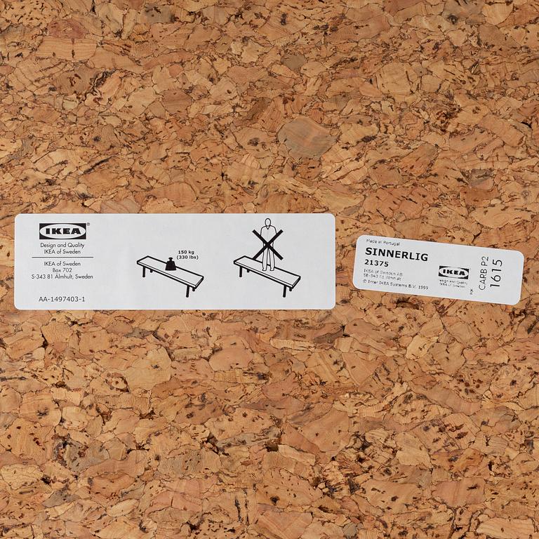 Ilse Crawford, bänkar, 3 st, "Sinnerlig" för IKEA.
