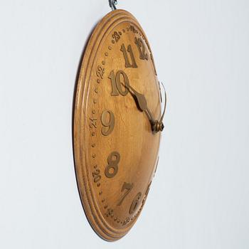 A wall clock, marked Zenith, Swiss made, 18 jours. 18771.