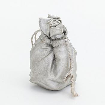 Björn Weckström, ring "Förstelnad sjö", sterlingsilver och akryl, Lapponia 1972.