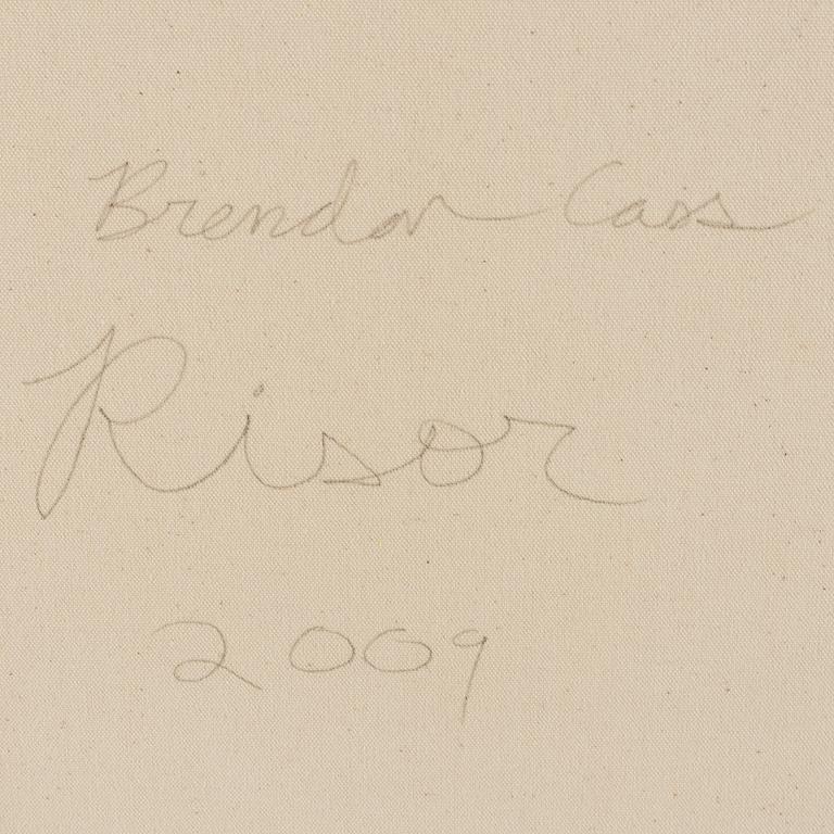 BRENDAN CASS, akryl på duk, signerad och daterad 2009 a tergo.