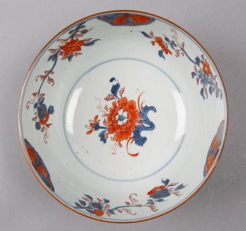 BÅLSKÅL, porslin, Qianlong, Kina. 1700-tal.