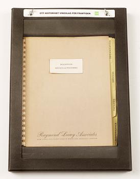 BOK / AFFÄRSPLAN, Raymond Loewy Associates, 1900-talets mitt.