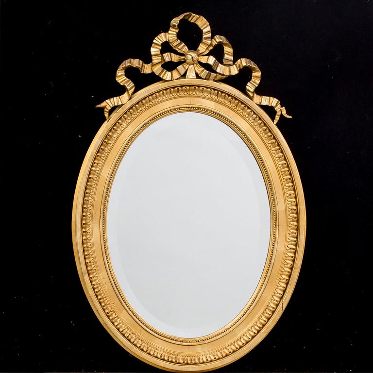 MIRROR Gustavian style 1900s first half.