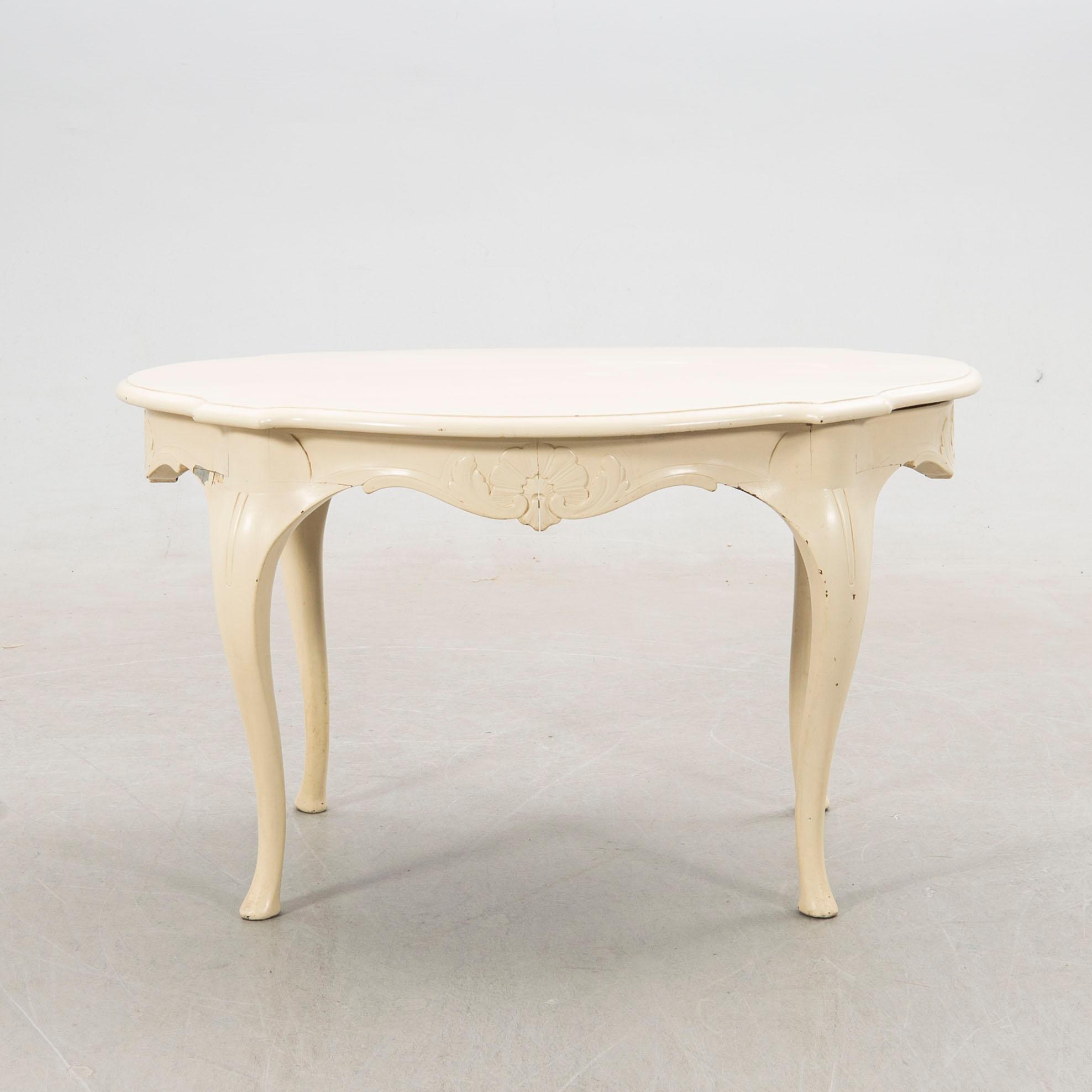Rococo-style table, first half of the 20th century.