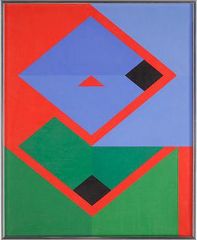 CAJSA HOLMSTRAND, olja på duk, signerad á tergo.