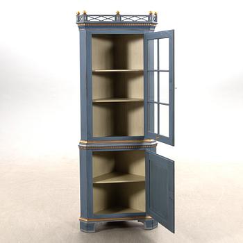 Corner cabinet, K.A. Roos, Helsingborg, second half of the 20th century.