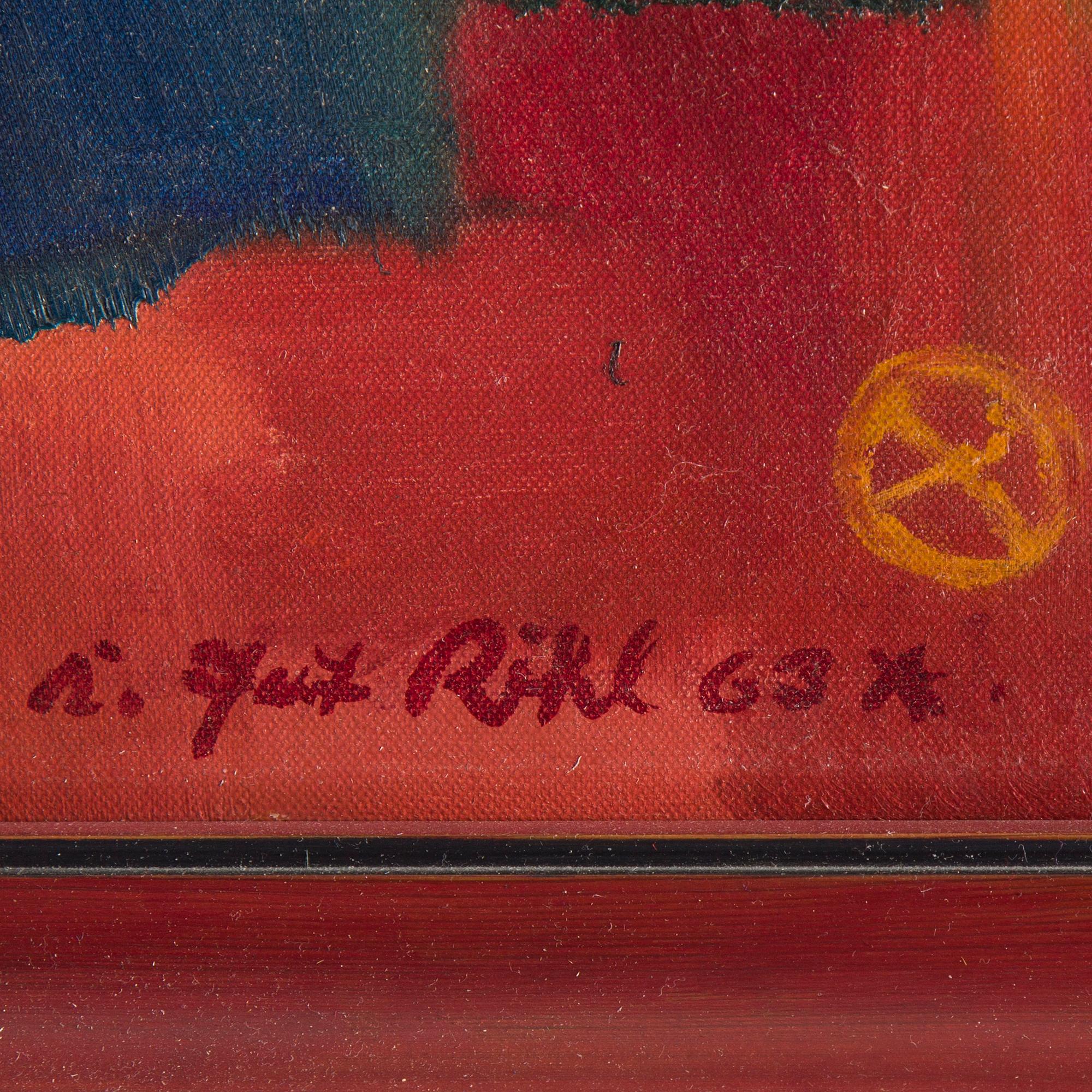 KARL PETER RÖHL, oil on canvas, signed and dated -63. - Bukowskis