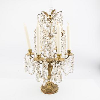 Pair of table lamps, Louis XV style, first half of the 20th century.