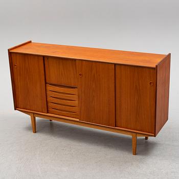A 1950s/1960s teak veneered sideboard, Bräntorps.