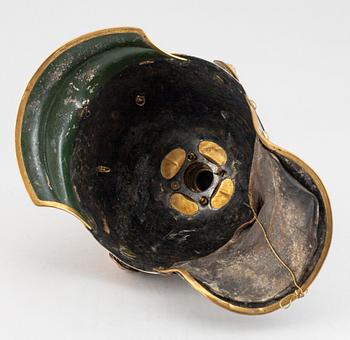 A Hanover 1846 pattern  Kurassier helmet.