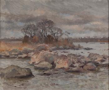 LINDORM LILJEFORS, oil on panel, signed and dated -48.